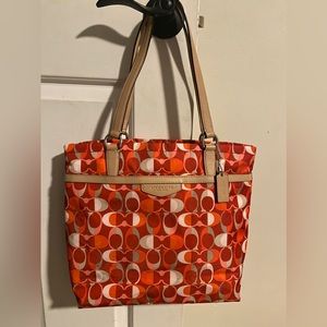 Coach Monogram Tote